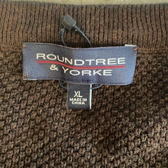 Roundtree & Yorke Dark Brown Vest XL - Picture 4 of 6